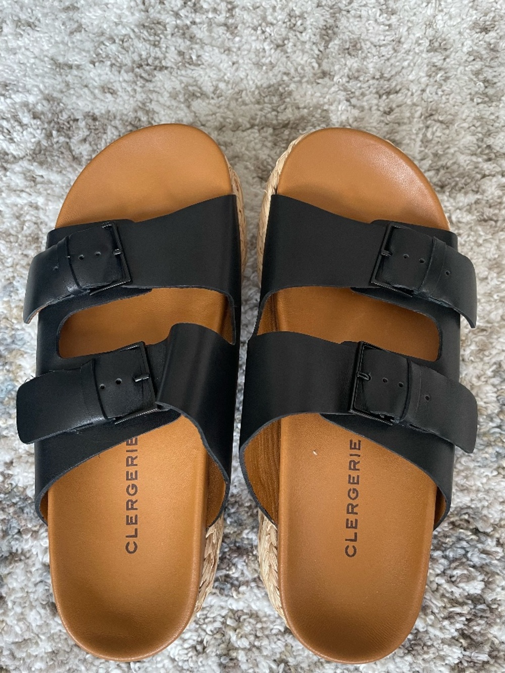 clergerie platform sandal